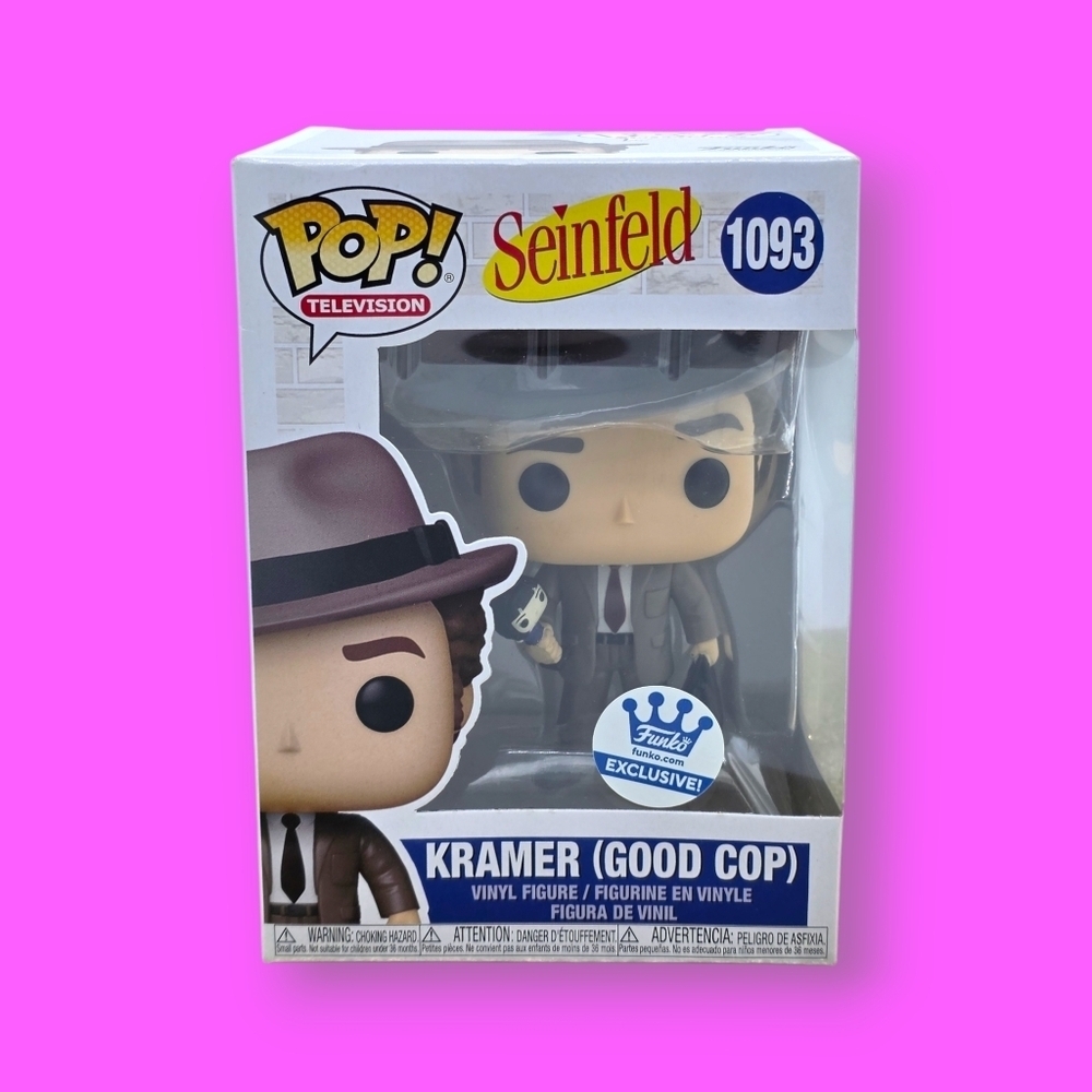 Funko POP! Seinfeld Kramer Good Cop #1093 Vinyl Figure